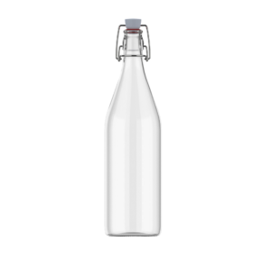 1000 ML SWING TOP CLEAR WATTER BOTTLE
