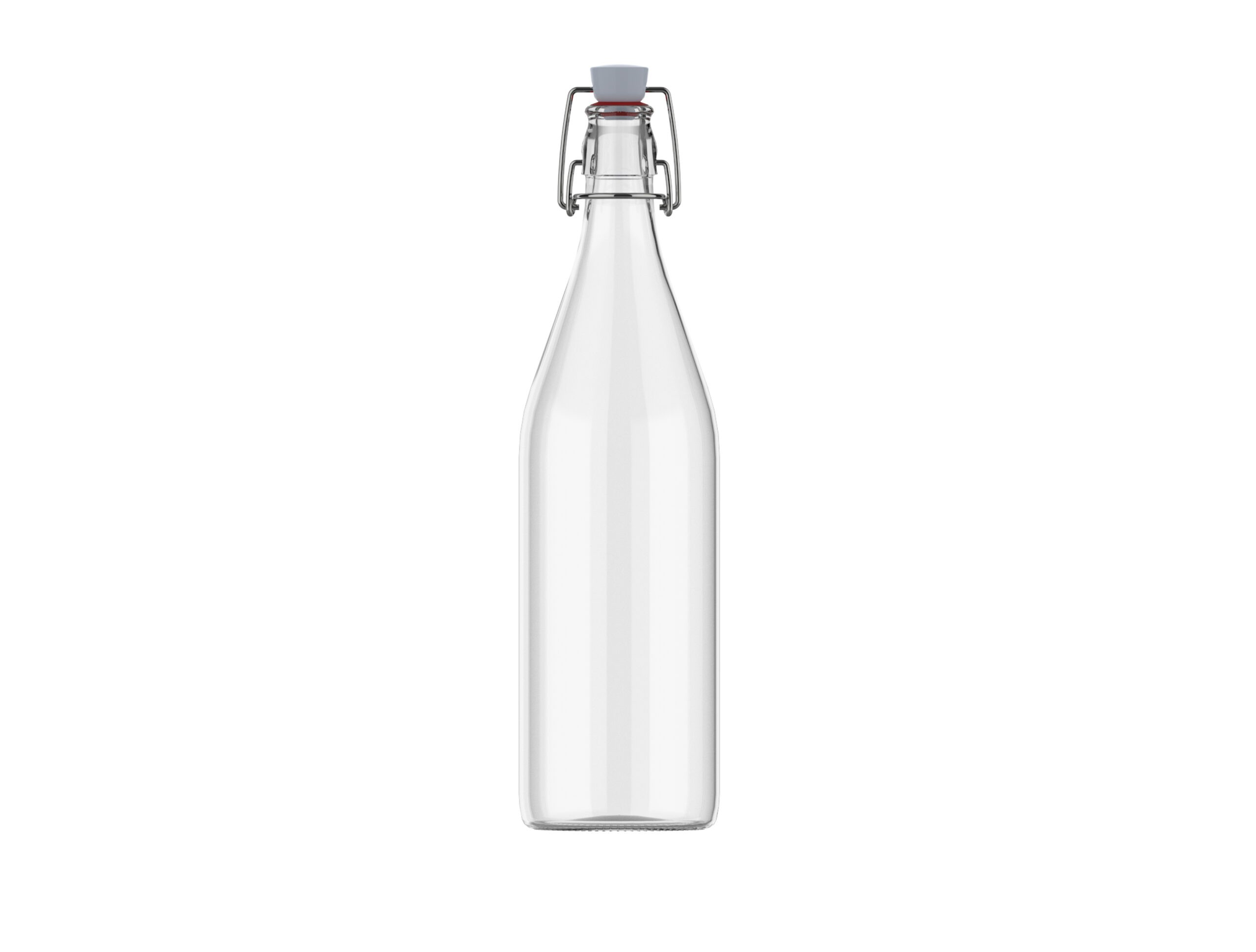 1000 ML SWING TOP CLEAR WATTER BOTTLE