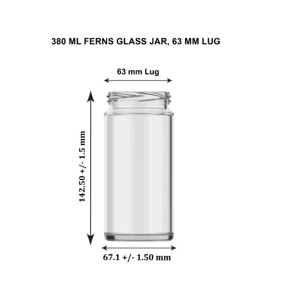 FERNS JAR 380 ML - Image 2